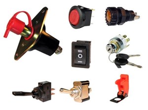 Switches & Indicator Lights for Vehicles